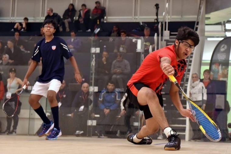 Noor Zaman in semis of British Junior Squash Open 2019 Khilari