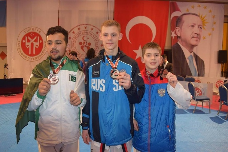 Pakistan wins bronze medal in 6th Turkish Open Taekwondo Tournament ...