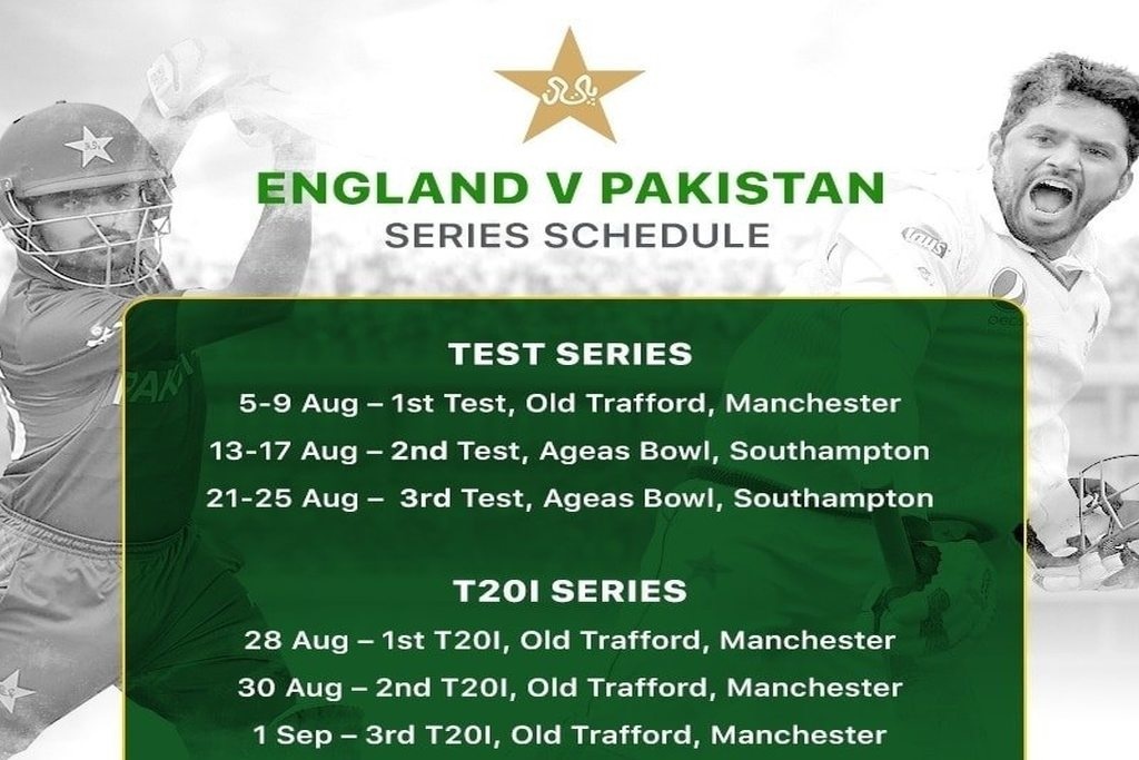 Pakistan vs England Series Schedule Khilari