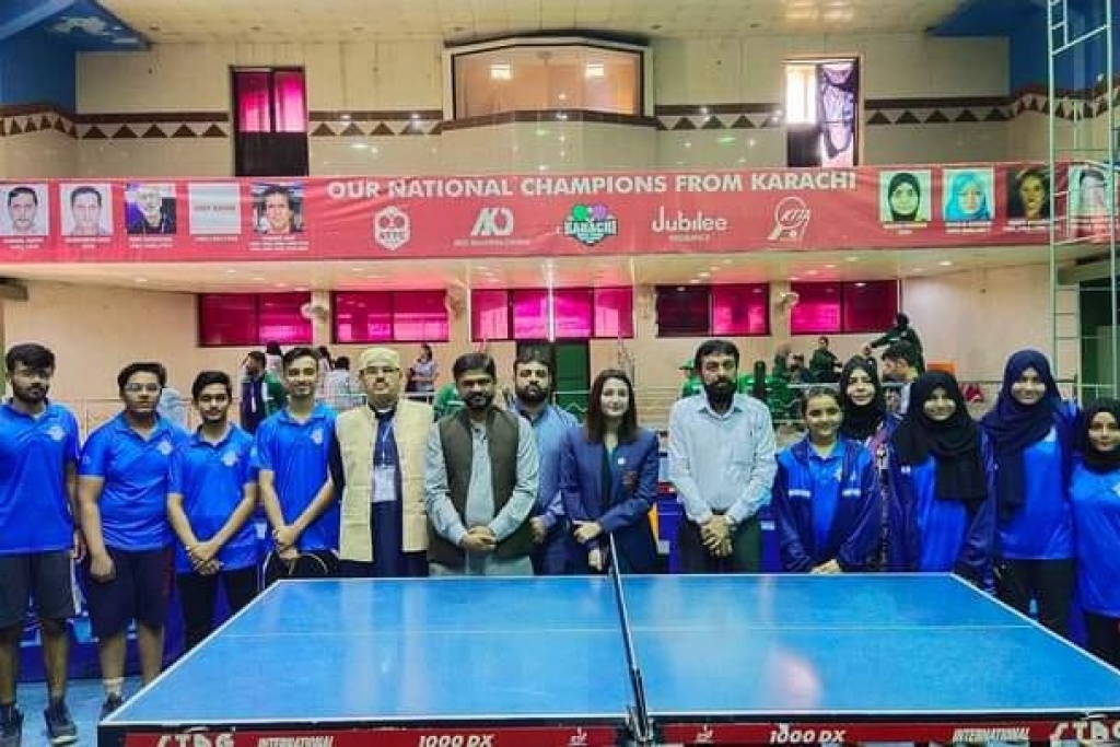 Karachi Table Tennis Team Shines in the Sindh Games 2024 Khilari